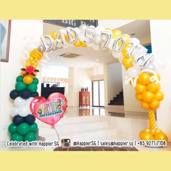 88th-birthday-balloon-decoration