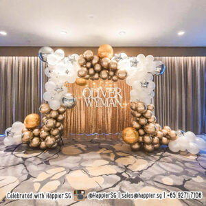 88th birthday party balloon decoration