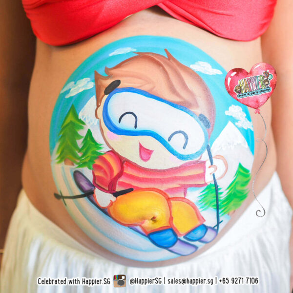 Belly painting singapore