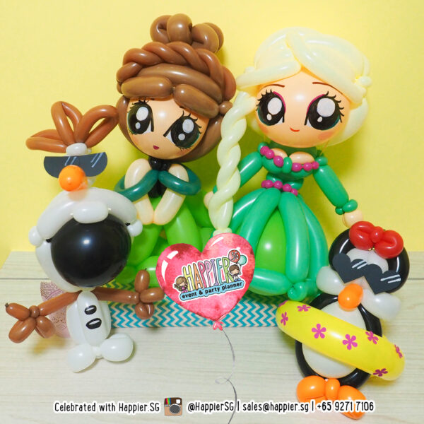 Frozen Fever Balloon Sculpture Decoration