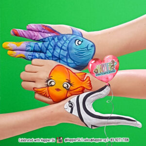 Hand Art Painting Makeup Artist