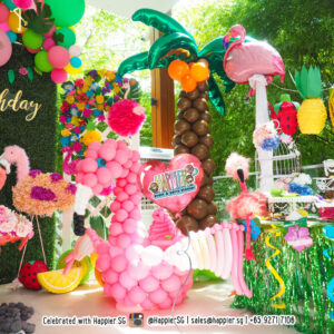 Life-sized Flamingo Balloon Sculpture Decoration