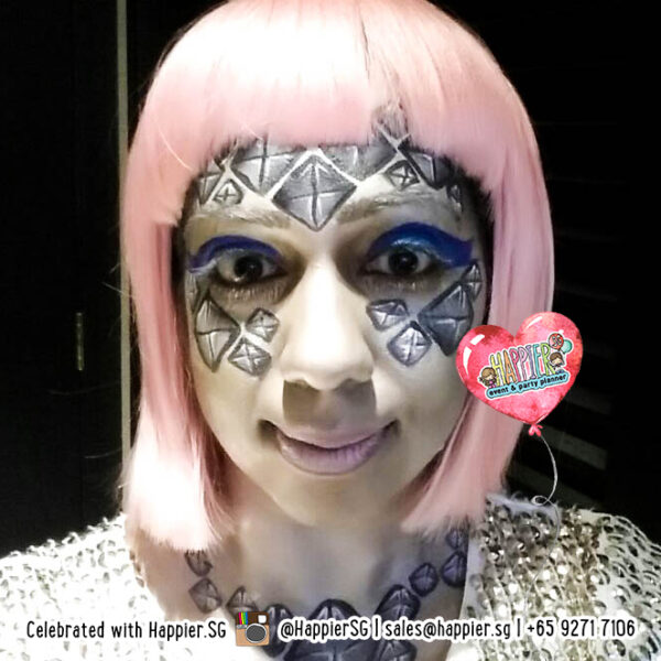 Masquerade Face Paint Makeup Artist Singapore