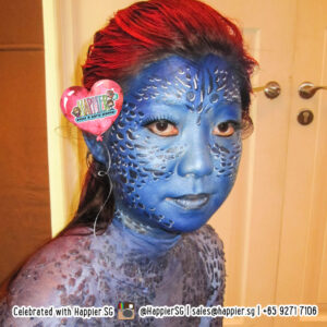 Mystique Face Paint Makeup Artist