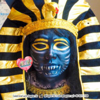 Anubis Face Paint Makeup Artist