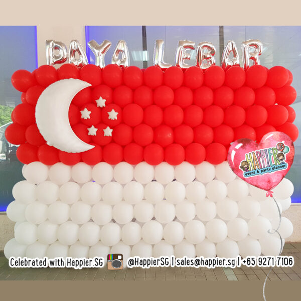 NDP national day balloon decoration