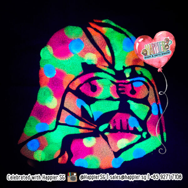 Neon Tote Bag Painting | Glow in the Dark Canvas Bag Painting
