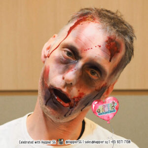 Zombie Face Paint Makeup Artist