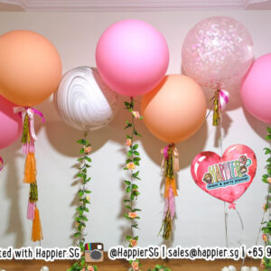 Floral Giant Helium Balloons