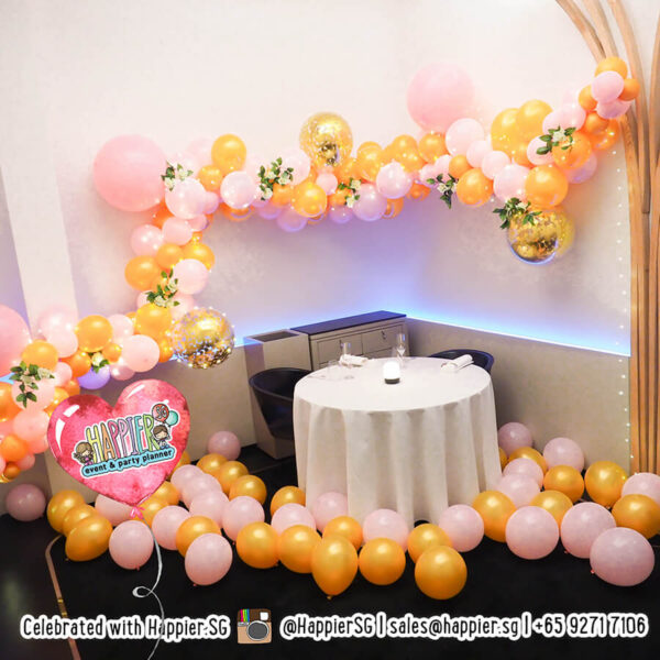 21st Birthday Party Balloon Decoration