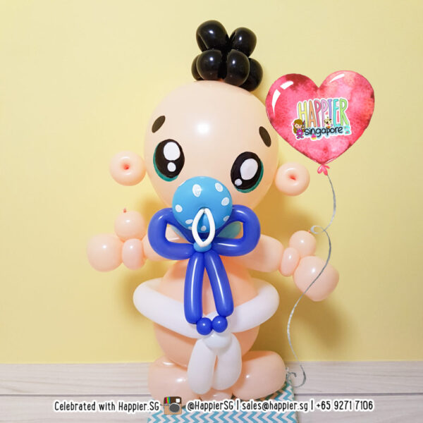 Baby-shower-balloon-sculpture-decoration