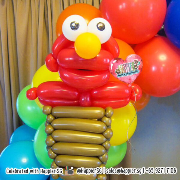 Elmo-Balloon-Sculpture-decoration