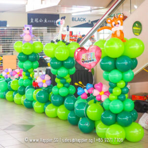 Safari-animal-jungle-balloon-column-decoration
