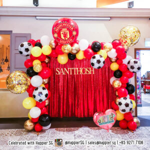 Soccer Sports Party Balloon Decoration